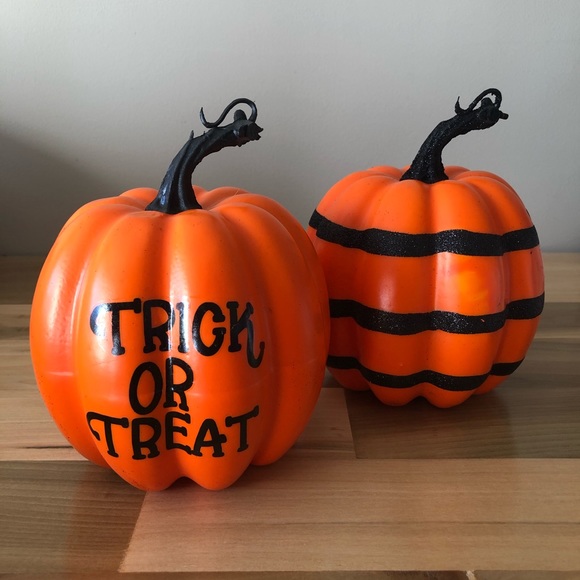 Other - New! Halloween Foam Pumpkin Set